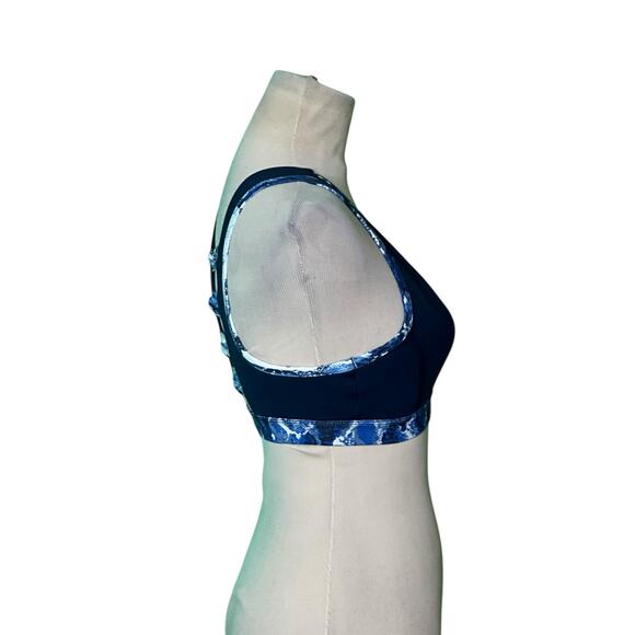 Splendid Blue V With Ladder Back Sports Bra size XS - Picture 5 of 9